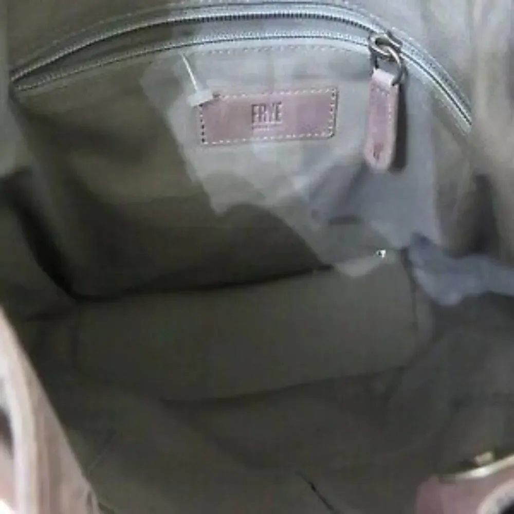 FRYE‎ MELISSA LEATHER DRAWSTRING HOBO BAG PURSE NEW AMETHYST